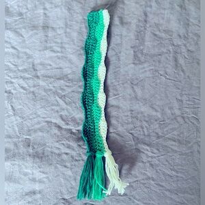 Handmade Crochet Ripples Bookmark